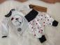 Preview: 2-teiliges Set aus Langarm-Shirt und Pumphose "Marienkäfer Fuchs" Gr. 56