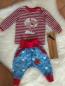 Preview: 2-teiliges Set aus Langarm-Shirt und Pumphose "Bärchen" Gr. 68