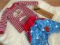 Preview: 2-teiliges Set aus Langarm-Shirt und Pumphose "Bärchen" Gr. 68