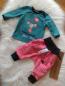 Preview: 2-teiliges Set aus Langarmshirt und Hose "Maus-Mädchen" Gr. 62