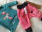 Preview: 2-teiliges Set aus Langarmshirt und Hose "Maus-Mädchen" Gr. 62