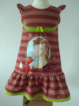 Trägerkleid Lina und Lenchen Gr. 110