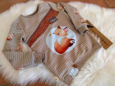 Sweat Pulli "Fuchs" Gr. 116