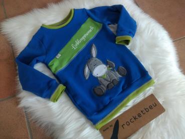 Sweat Pulli "Esel" Gr. 98