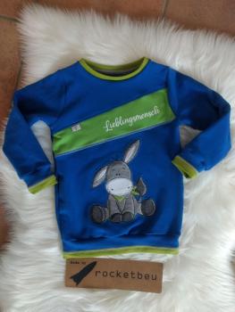 Sweat Pulli "Esel" Gr. 98