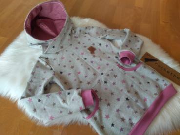 Sweat Hoodie "Sterne" Gr. 140