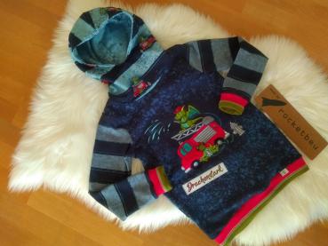 Jersey Hoodie "Feuerwehr" Gr. 122