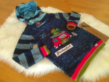 Jersey Hoodie "Feuerwehr" Gr. 122