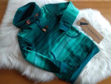 Sweat Hoodie "Petrol" Gr. 128