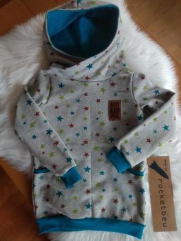Sweat Hoodie "Sterne" Gr. 128