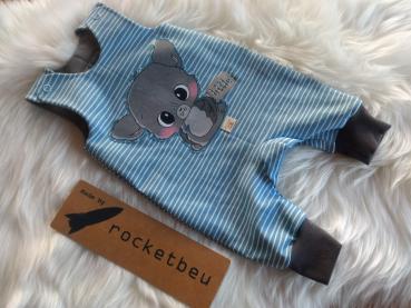 Strampler "Fledermaus" Gr. 56