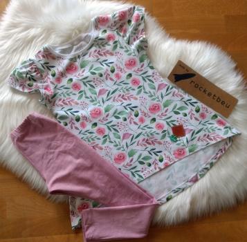 2-teiliges Set aus Issy Tunika und Leggings " Blumen" Gr. 122