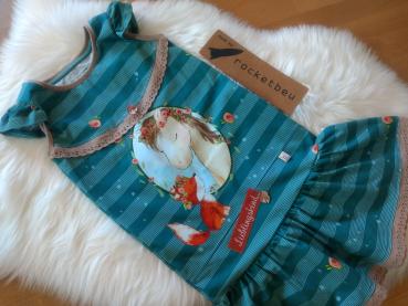 Trägerkleid Lina und Lenchen Gr. 128