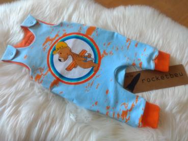 Strampler "Fuchs auf der Baustelle" Gr. 62