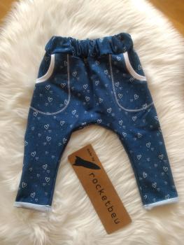 Hose "Herzen" Gr. 86