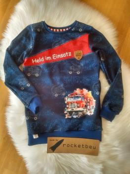 Sweat Pulli Feuerwehr Gr. 128