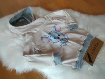 Jersey Hoodie Maus Gr. 104