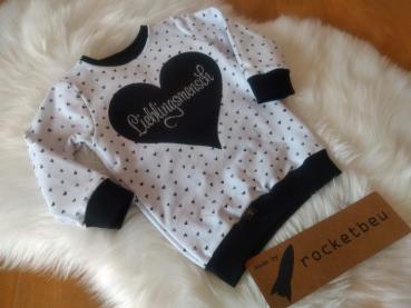 Sweat Pulli Lieblingsmensch Gr. 80