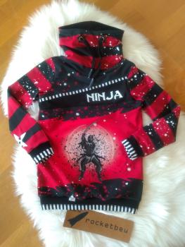 Jersey Hoodie "Ninja" Gr. 128