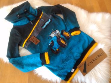 Jersey Hoodie Traktor Gr. 134