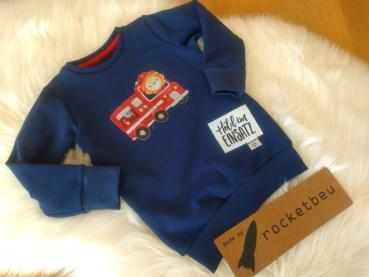 Sweat Pulli Feuerwehr Gr. 80