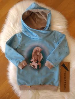 Sweat Hoodie Pferde Gr. 110