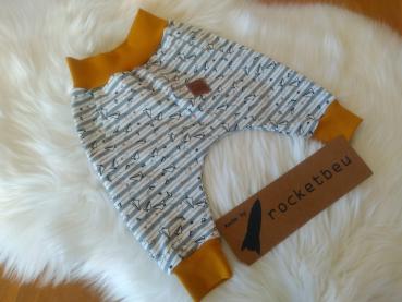 Pumphose "Papierflieger" Gr. 74