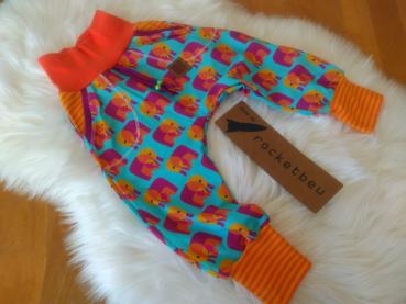 Checkerhose Pumphose Elefanten Gr. 92