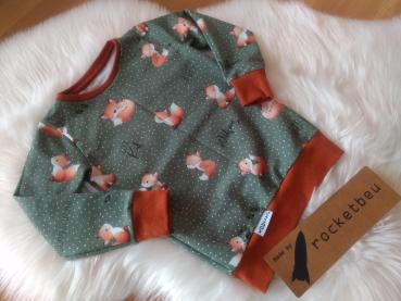 Sweat Pulli Füchse Gr. 98