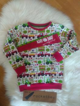 Jersey Pulli "Kind vom Dorf" Gr. 104