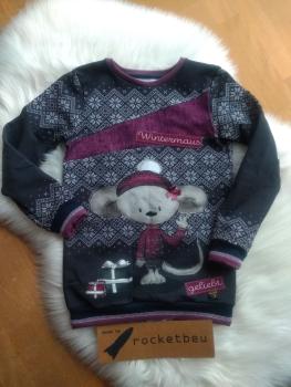 Sweat Pulli "Wintermaus" Gr. 122