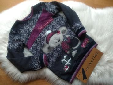 Sweat Pulli "Wintermaus" Gr. 122