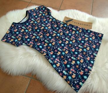 Kleid Meerestiere Gr. 110