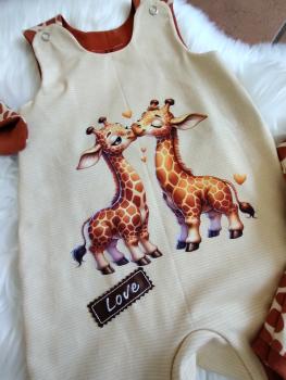 Set Giraffenliebe Gr. 74