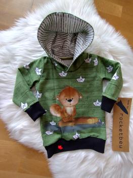 Jersey-Hoodie Otter Gr. 80