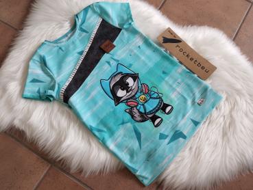 T-Shirt Musikwaschbär Gr. 134