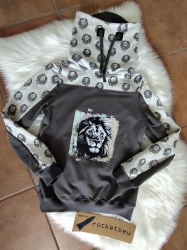 Sweat Hoodie "Löwe" Gr. 140