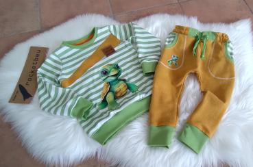 Set Schildkröte grün Gr. 92