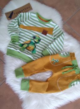 Set Schildkröte grün Gr. 92