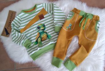 Set Schildkröte grün Gr. 92
