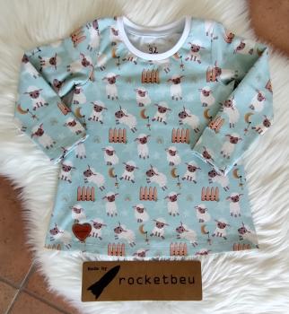 Jersey Tunika Schafe Gr. 92