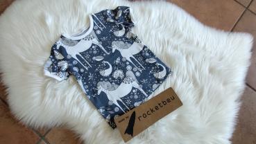 T-Shirt Einhorn Gr. 80