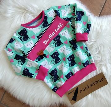 Jersey Pulli Katzen Gr. 98