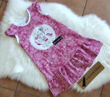 Trägerkleid Einhorn Gr. 110