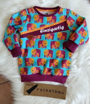 Jersey Pulli "Elefanten" Gr. 86