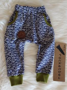 Pumphose Fische Gr. 86