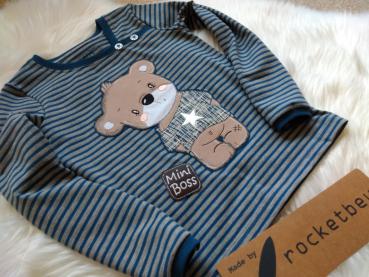 Langarm Shirt "Bär" Gr. 104