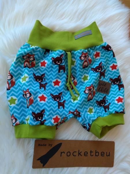 kurze Pumphose "Fuchs" Gr. 98 - 104