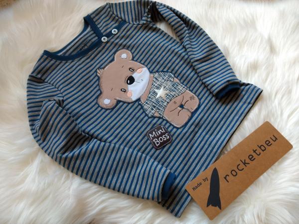 Langarm Shirt "Bär" Gr. 104