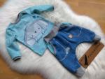 2-teiliges Set aus Langarm-Shirt und Pumphose "Mäuschen" Gr. 68
